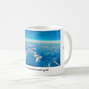Mug Vue Ariale neige plafonnée montagne