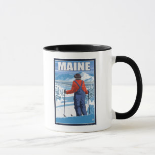 Mug Vue d'admission du MaineSkier