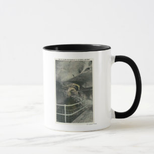 Mug Vue d'arcade de cathédrale de piscine de Siloam