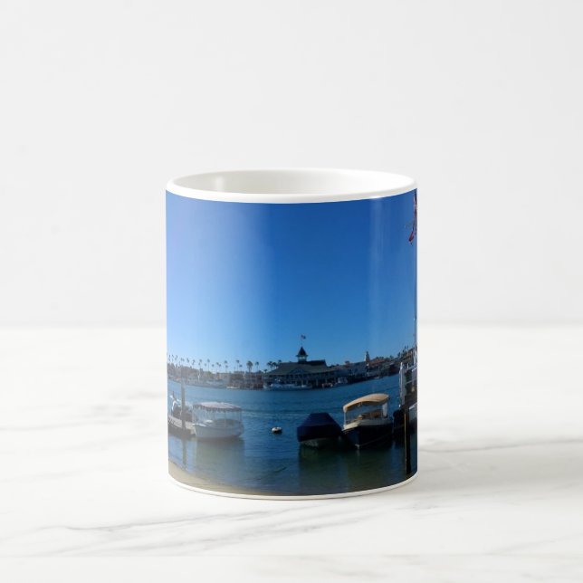 Mug Vue de Balboa Island, Newport Beach, Californie (Centre)