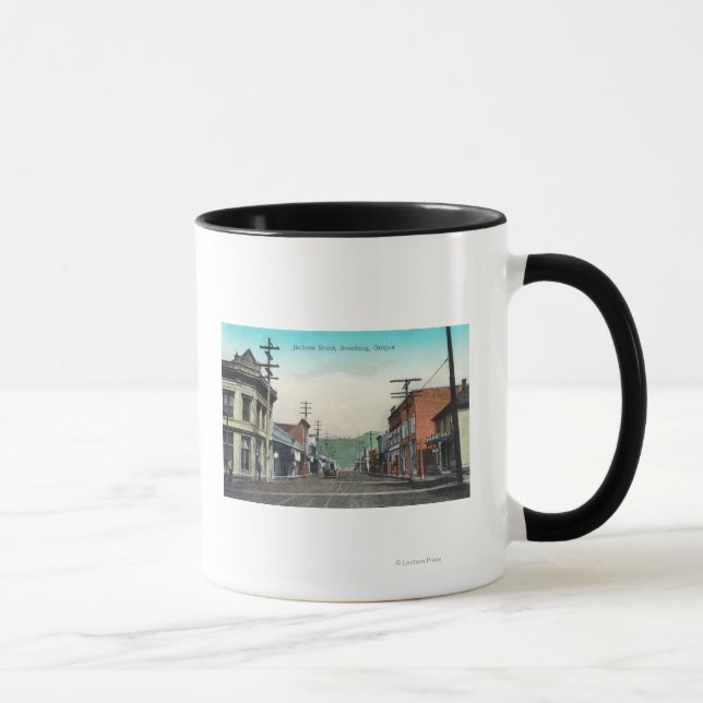 Mug Vue de Jackson StreetRoseburg, OR (Droite)