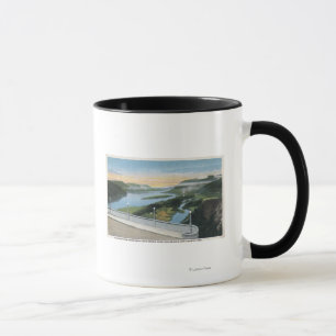 Mug Vue de la gorge du fleuve Columbia depuis Crown Po