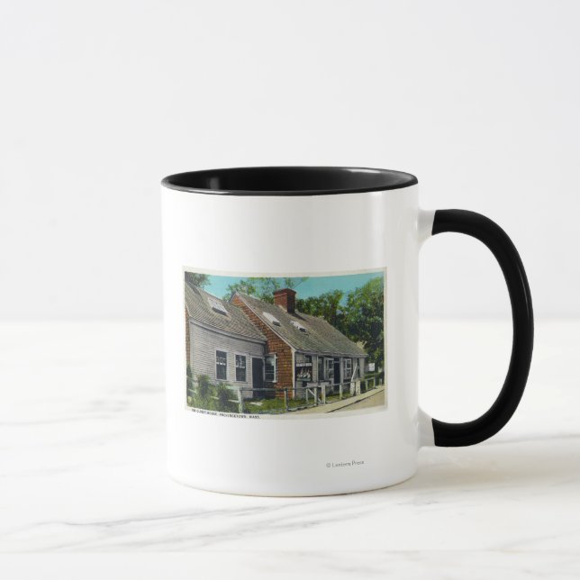 Mug Vue de la plus vieille maison de la ville (Droite)