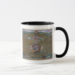 Mug Vue de l'endroit de Louis le grand, avec un de t