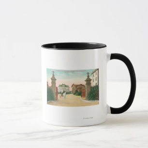 Mug Vue de l'entrée à la terrasse de Presidio