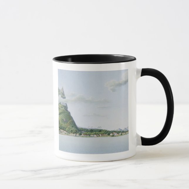 Mug Vue de l'île de Bora Bora, de 'automobile de (Droite)
