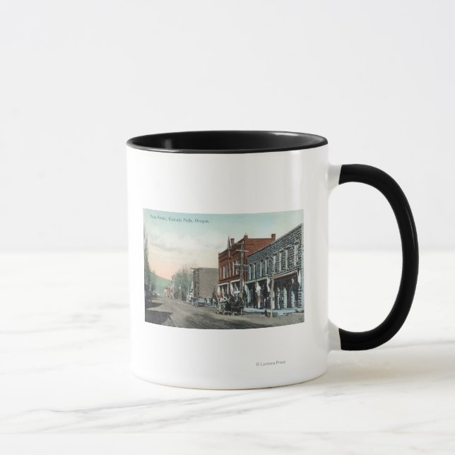 Mug Vue de Main StreetKlamath Falls, OU (Droite)
