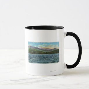 Mug Vue de Milou Mts de la route de lac Tupper