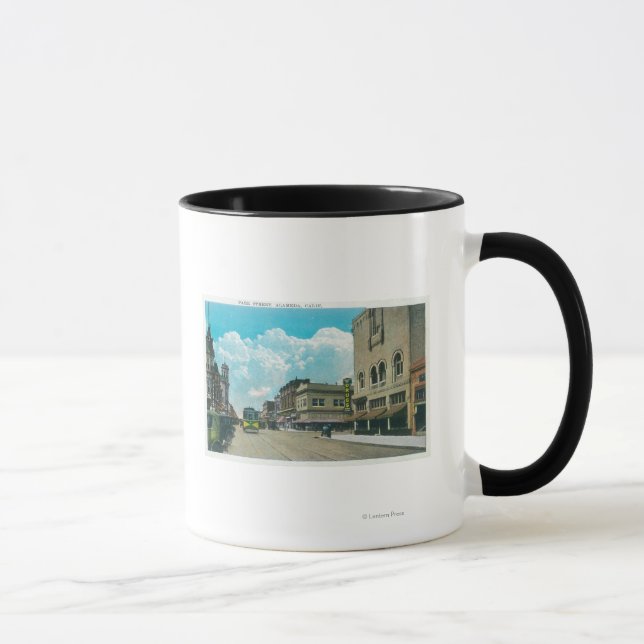 Mug Vue de Park StreetAlameda, CA (Droite)