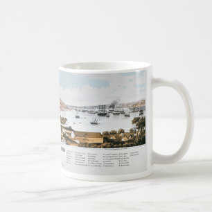 Mug Vue de San Francisco, 1849