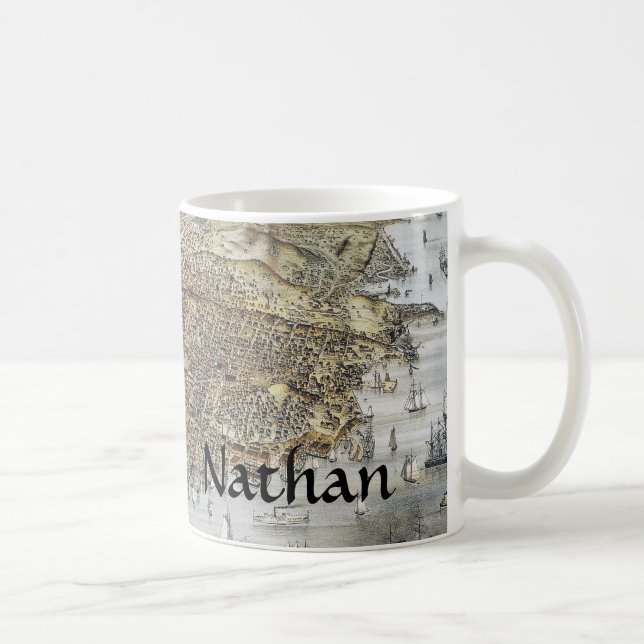 Mug Vue de San Francisco, 1878 (Droite)