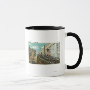 Mug Vue de Steeplechase Rollercoaster