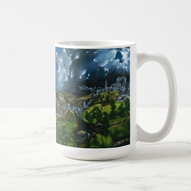 Mug Vue d'El Greco de Toledo (Droite)
