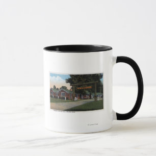 Mug Vue d'entrée du parc touristique