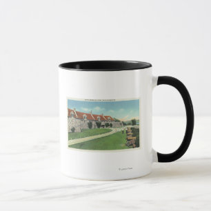 Mug Vue des casernes du Sud depuis le drapeau