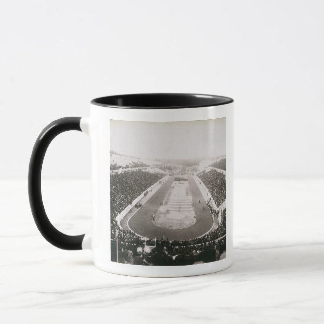 Mug Vue des premiers Jeux Olympiques officiels à (Gauche)
