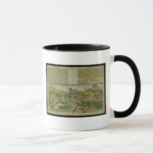 Mug Vue d'oeil d'oiseau de Salzbourg de Nuremberg Chr