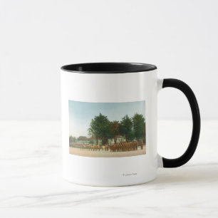 Mug Vue du bâti de garde Presidio dans la formation