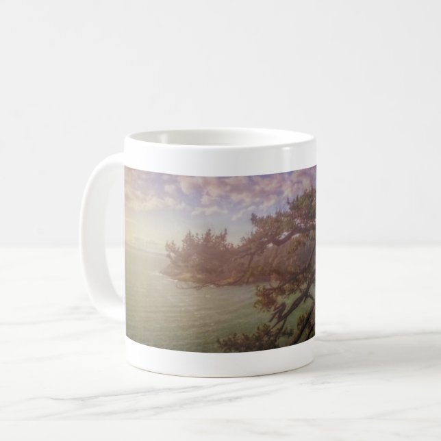 Mug Vue du laissez-passer trompeur (Devant gauche)