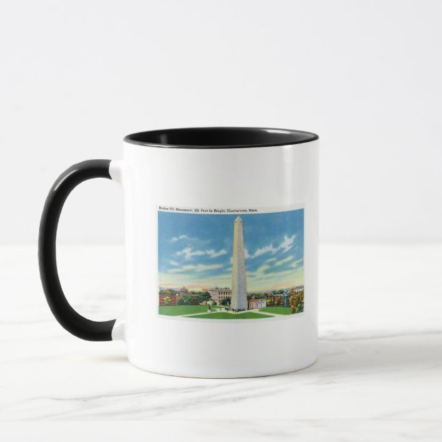 Mug Vue du monument de Bunker Hill (Gauche)