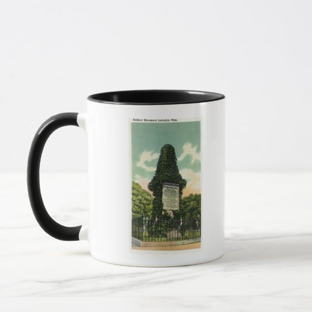 Mug Vue du monument des soldats (Gauche)