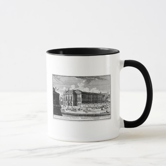 Mug Vue du palais de Trautson construit pour le compte (Droite)