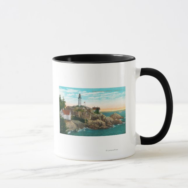 Mug Vue du phare de Point Atkinson (Droite)