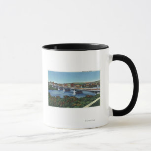 Mug Vue du pont de la rue principale