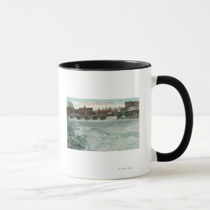 Mug Vue du pont en rue de cour montrant Lehigh