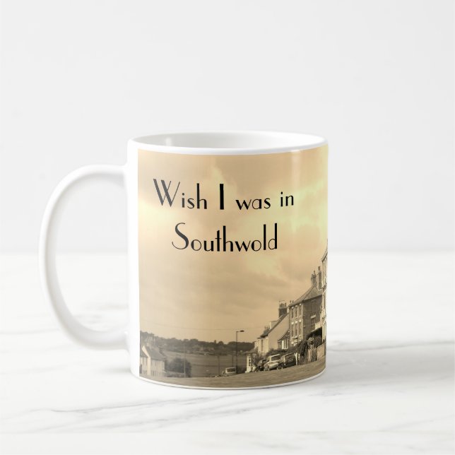 Mug Vue du sud Sepia (Gauche)