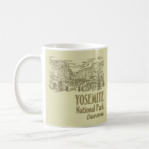 Mug Vue du tunnel du parc national de Yosemite en Cali