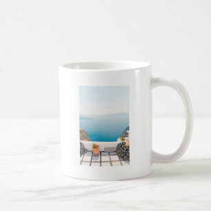Mug Vue en île de Santorini