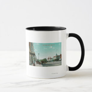 Mug Vue extérieure de l'ancienne maison personnalisée