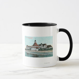 Mug Vue extérieure de l'Hotel del Coronado depuis Pier