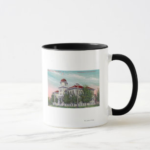 Mug Vue extérieure du nouveau lycée Napa, CA