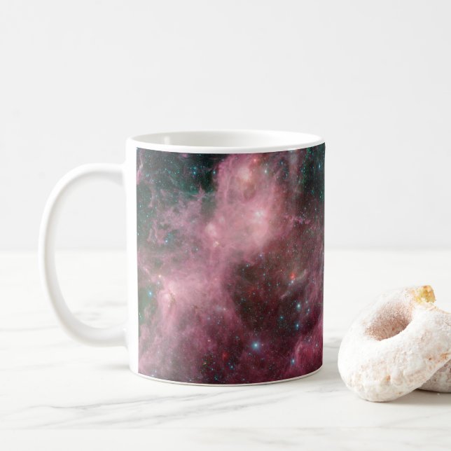 Mug Vue Infrarouge Montrant La Naissance Et La Mort De (Avec donut)
