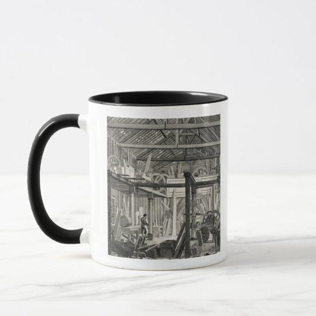 Mug Vue intérieure du lieu de réunion du Bunyan de (Gauche)