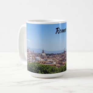 Mug Vue panoramique de Rome depuis Castel Sant'Angelo