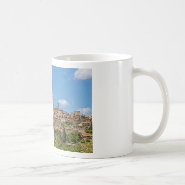 Mug Vue panoramique de San Gimignano Toscane Italie (Droite)