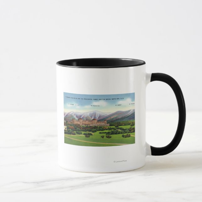 Mug Vue Plage présidentielle (Droite)