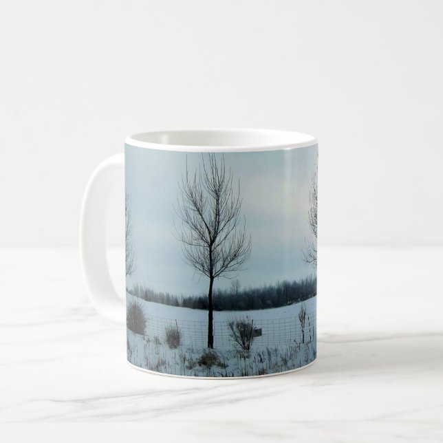 Mug Vue rurale au Québec, Canada (Devant gauche)