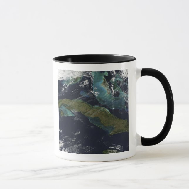 Mug Vue satellite de Cuba (Droite)
