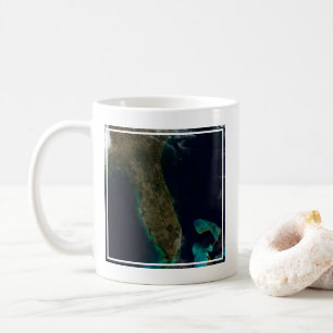 Mug Vue Satellite Sur La Floride.