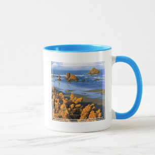 Mug Vue Sur La Plage De L'Oregon À Bandon