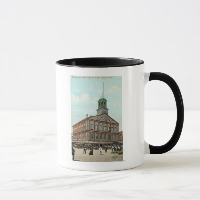 Mug Vue sur la rue de la salle Faneuil (Droite)