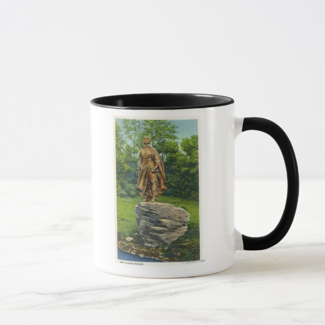 Mug Vue sur la statue du pèlerin (Droite)