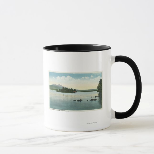 Mug Vue sur le lac des monts Belknap (Droite)