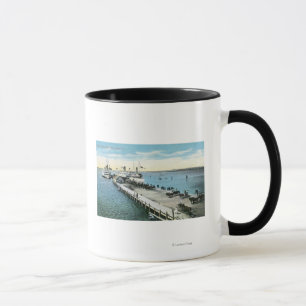 Mug Vue sur le quai du nouveau port