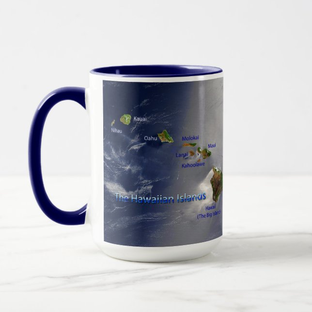 Mug Vue sur les îles Hawaiiennes (Gauche)