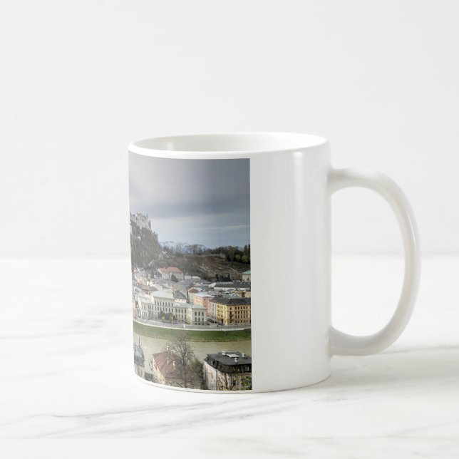 Mug Vue sur Salzbourg Autriche (Droite)